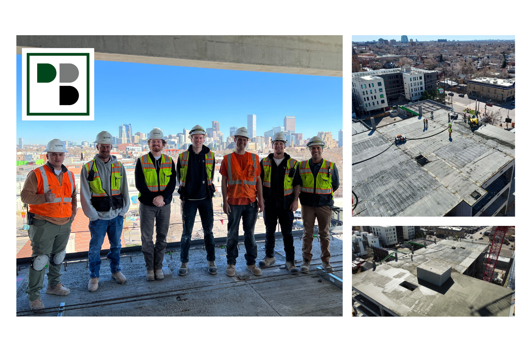 POP Denver Project Team and Topping Out Photos